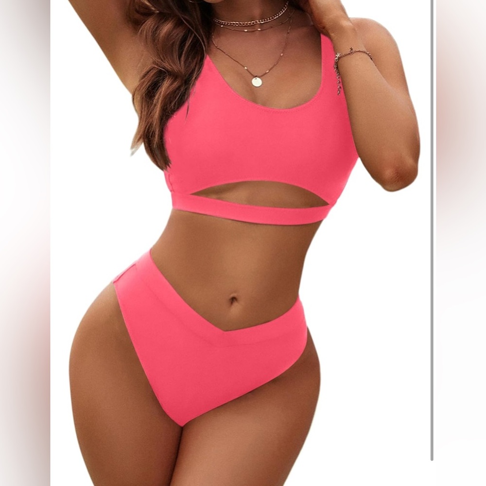 Vibrant Pink Bikini Set
